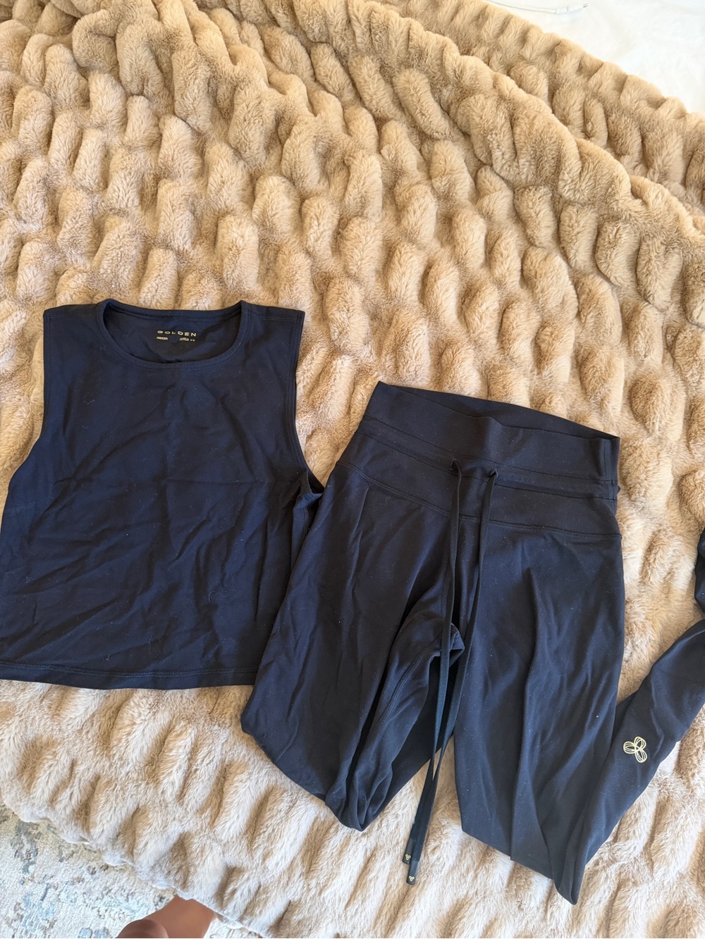 Aritzia golden active set